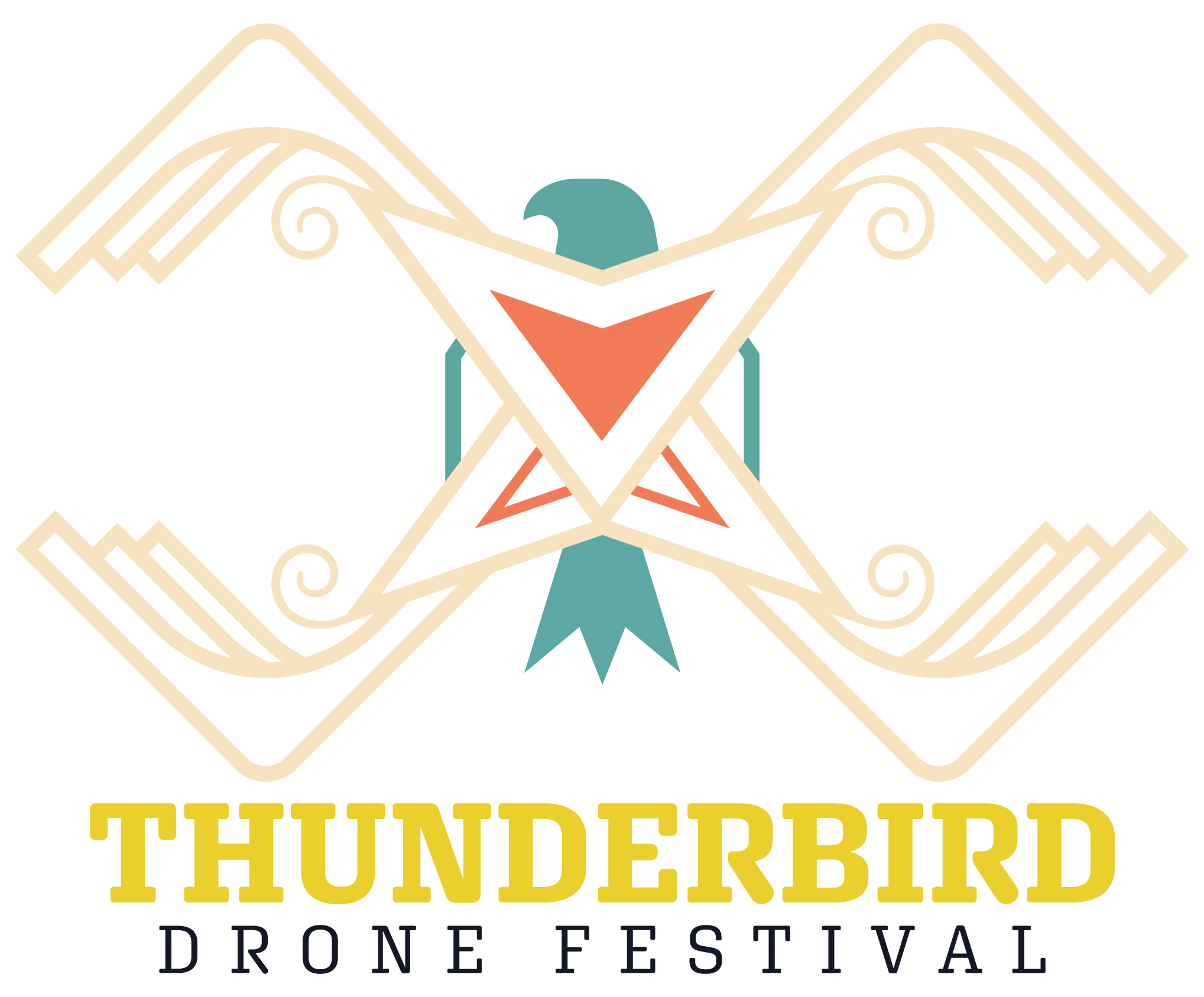 Thunderbird Drone Festival logo